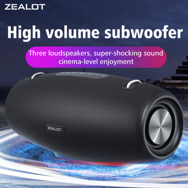 S67 Bluetooth Speaker 75W High Power Loud Volume - Image 3