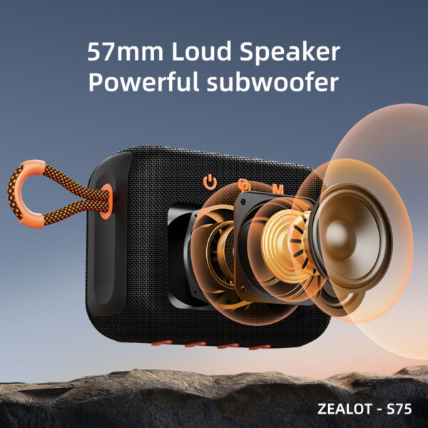 S75 Portable Outdoor Bluetooth Speaker - Image 5